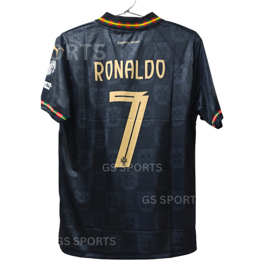 RONALDO PORTUGAL BLACK H/S