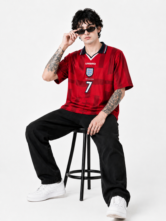 RETRO ENGLAND SUBLIMATION JERSEY (BEKHAM7)