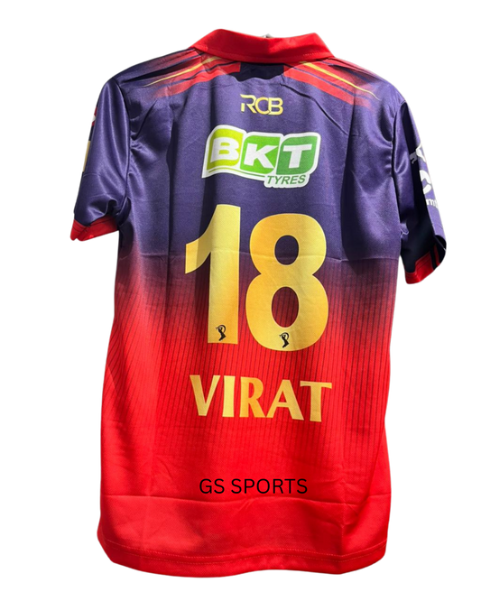 RCB IPL EMBROIDRED JERSEY