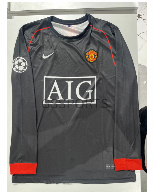 MANCHESTER UNITED 2008 AWAY (FULL SLEEVES  RONALDO)