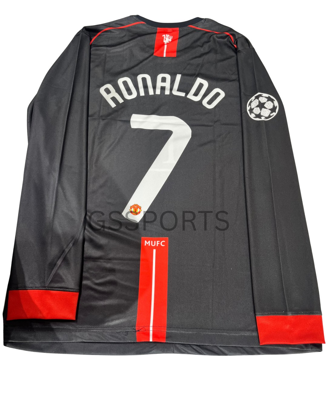 MANCHESTER UNITED 2008 AWAY (FULL SLEEVES  RONALDO)