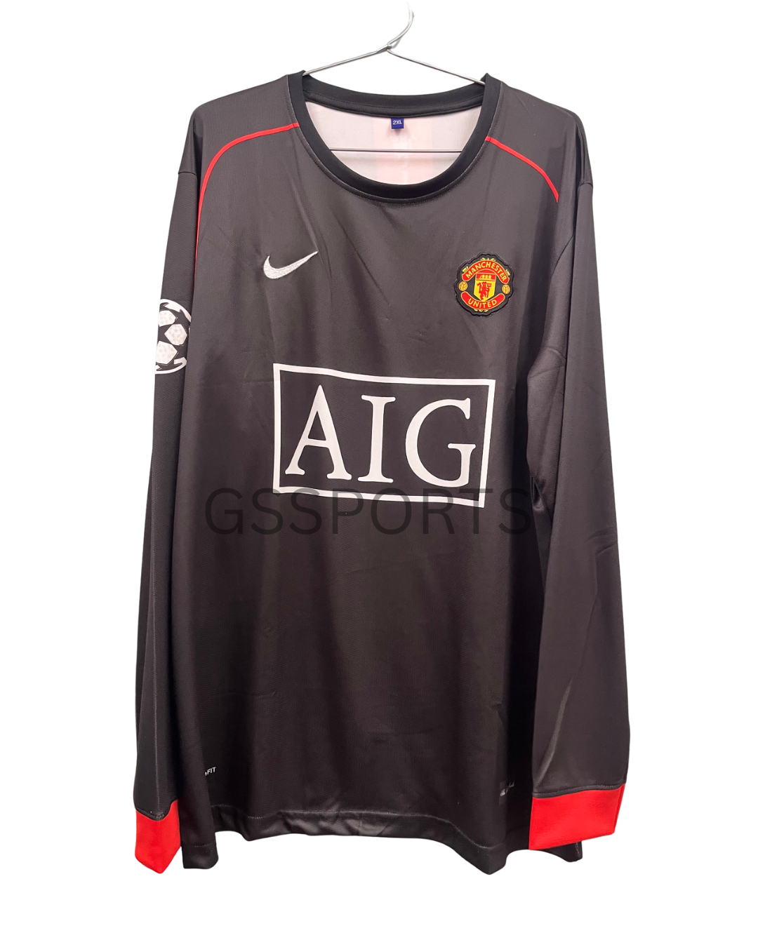 MANCHESTER UNITED 2008 AWAY (FULL SLEEVES  RONALDO)