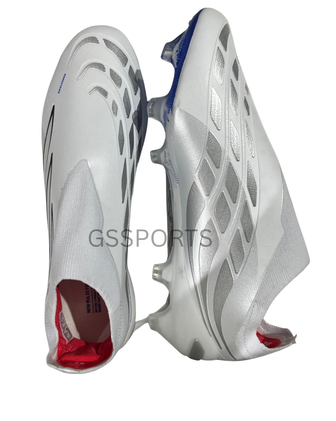 ADIDAS PREDATOR LACELESS (NANOSTRIKE WHITE)(BELLINGHAM EDITION)