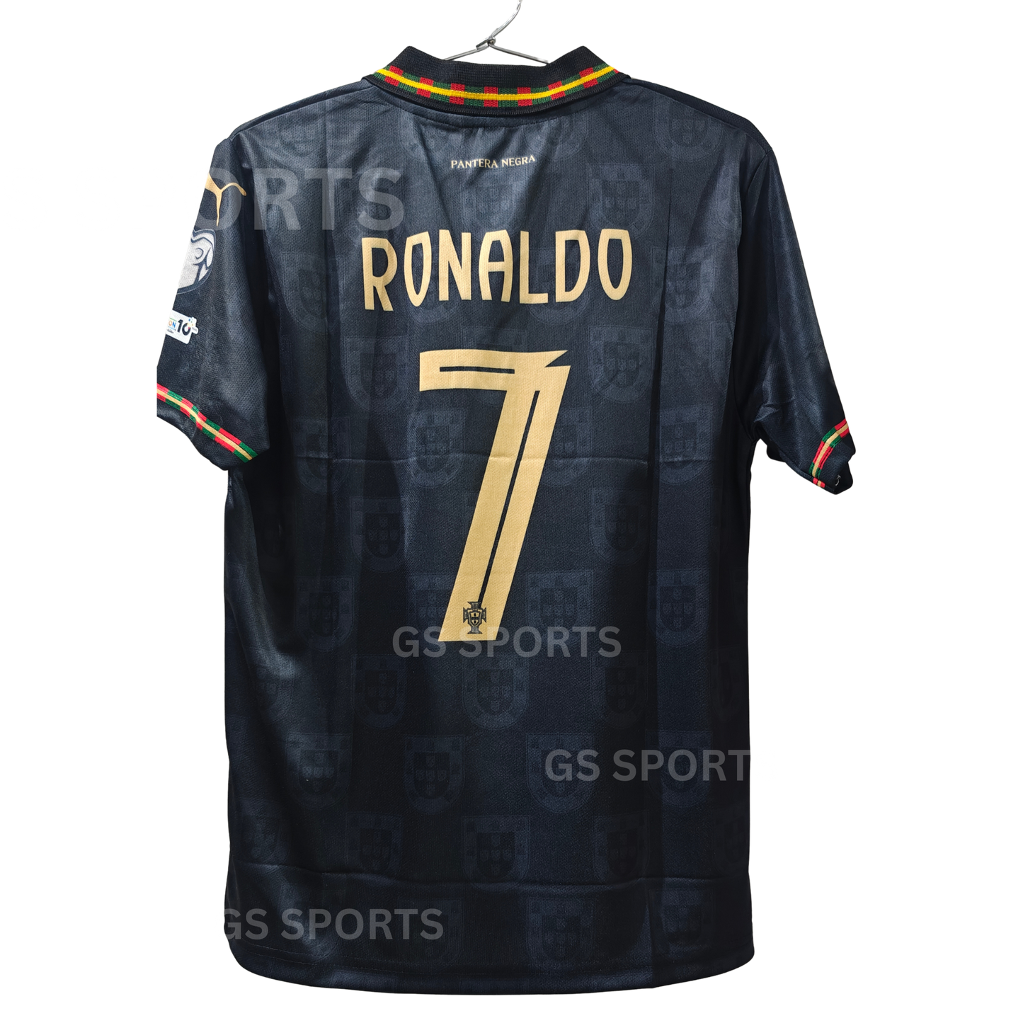 RONALDO PORTUGAL BLACK H/S