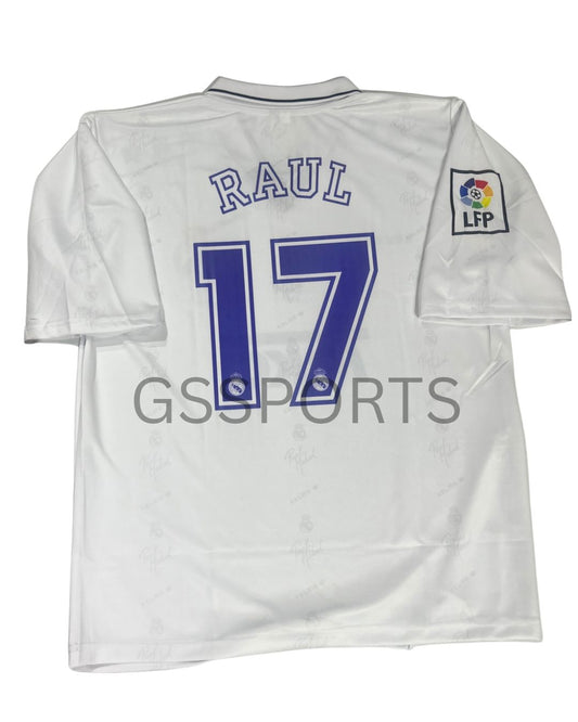 REAL MADRID RAUL FIVE SLEEVES (SUBLIMATION)