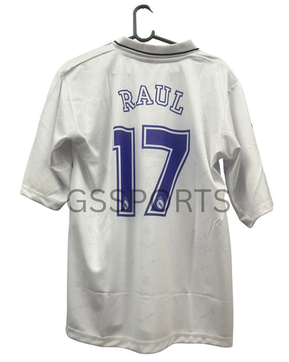 REAL MADRID RAUL FIVE SLEEVES (SUBLIMATION)