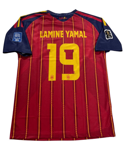 SPAIN 2026 WORLD CUP SUBLIMATION JERSEY (LAMINE19)