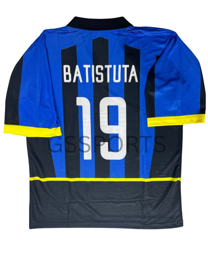 INTER MILAN BATISTUTA 19 FIVE SLEEVE JERSEY (SUBLIMATION)