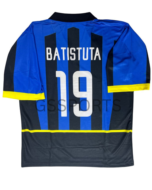 INTER MILAN BATISTUTA 19 FIVE SLEEVE JERSEY (SUBLIMATION)