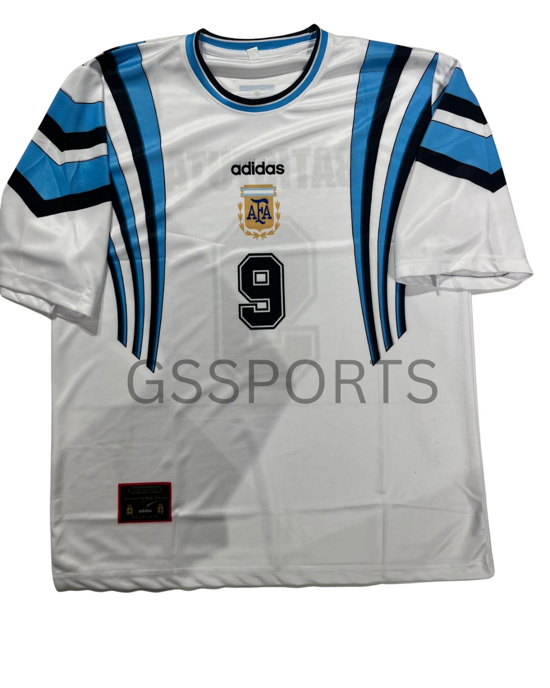ARGENTINA BAISTUTA FIVE SLEEVE JERSEY (SUBLIMATION)