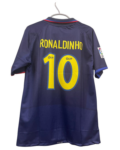 RETRO BARCA SUBLIMATION JERSEY (RONALDINHO10)
