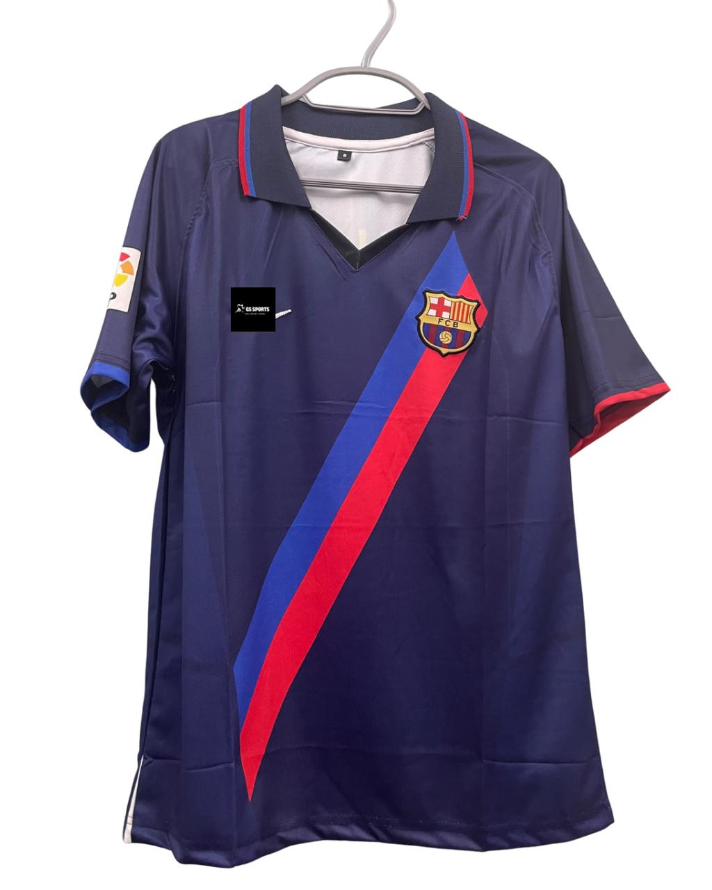 RETRO BARCA SUBLIMATION JERSEY (RONALDINHO10)