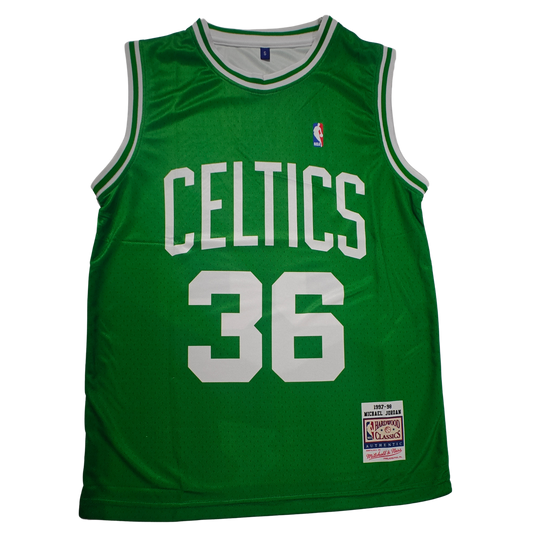 basketball jersey green