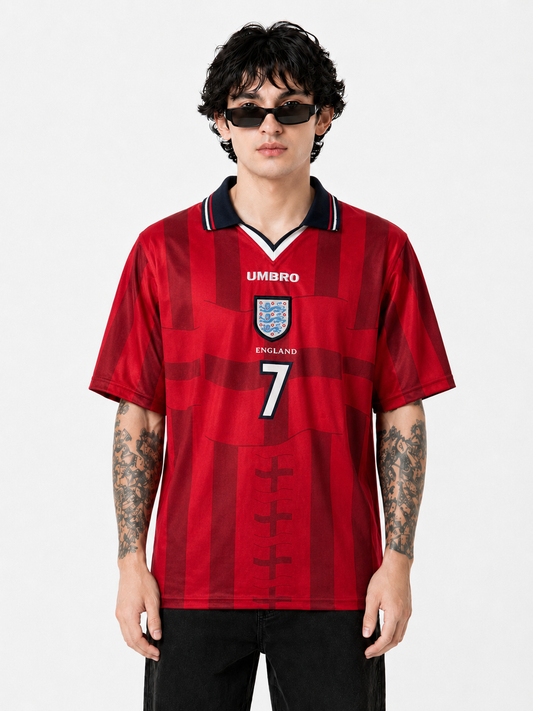 RETRO ENGLAND SUBLIMATION JERSEY (BEKHAM7)