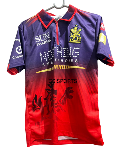 RCB IPL EMBROIDRED JERSEY