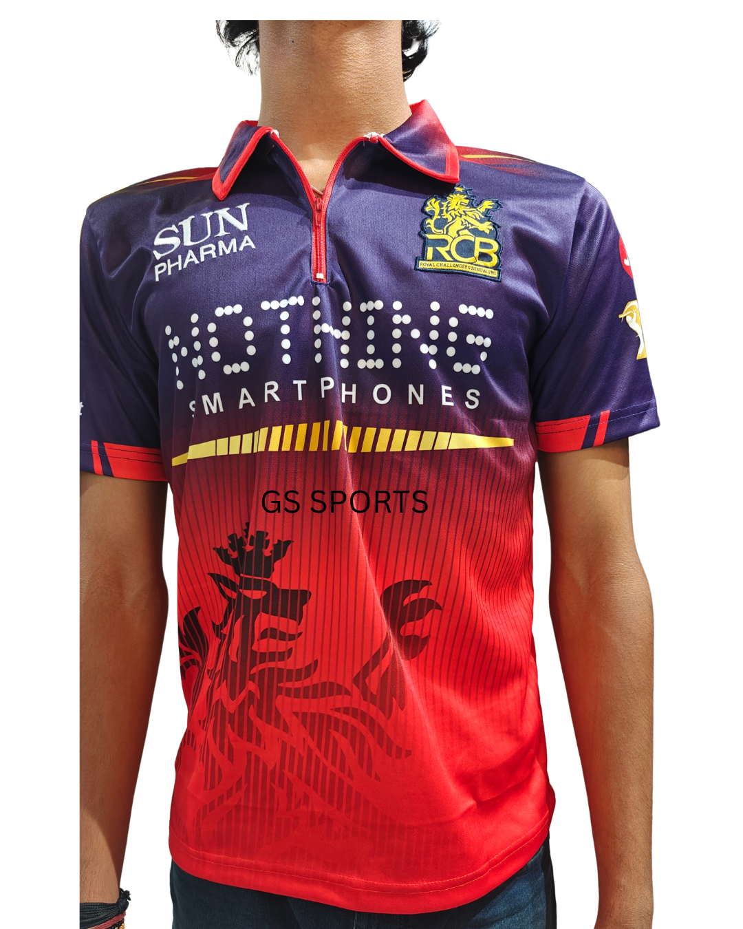 RCB IPL EMBROIDRED JERSEY
