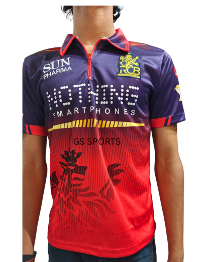 RCB IPL EMBROIDRED JERSEY
