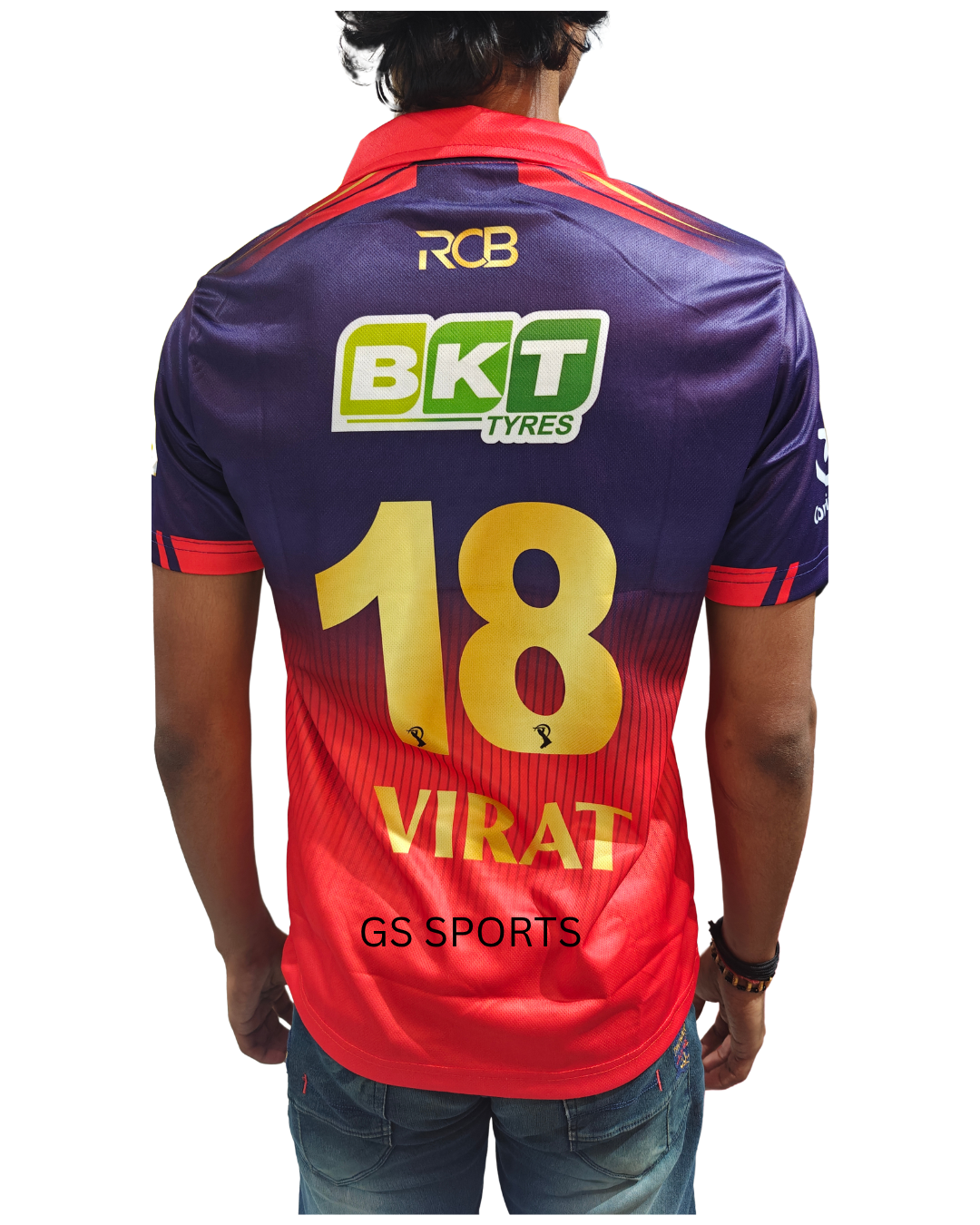 RCB IPL EMBROIDRED JERSEY
