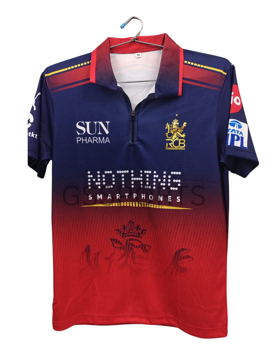 ROYAL CHALLENGERS BANGALORE IPL JERSEY (SUBLIMATION)