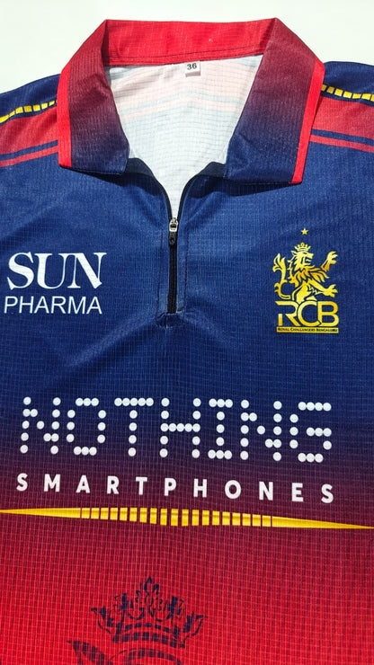 ROYAL CHALLENGERS BANGALORE IPL JERSEY (SUBLIMATION)